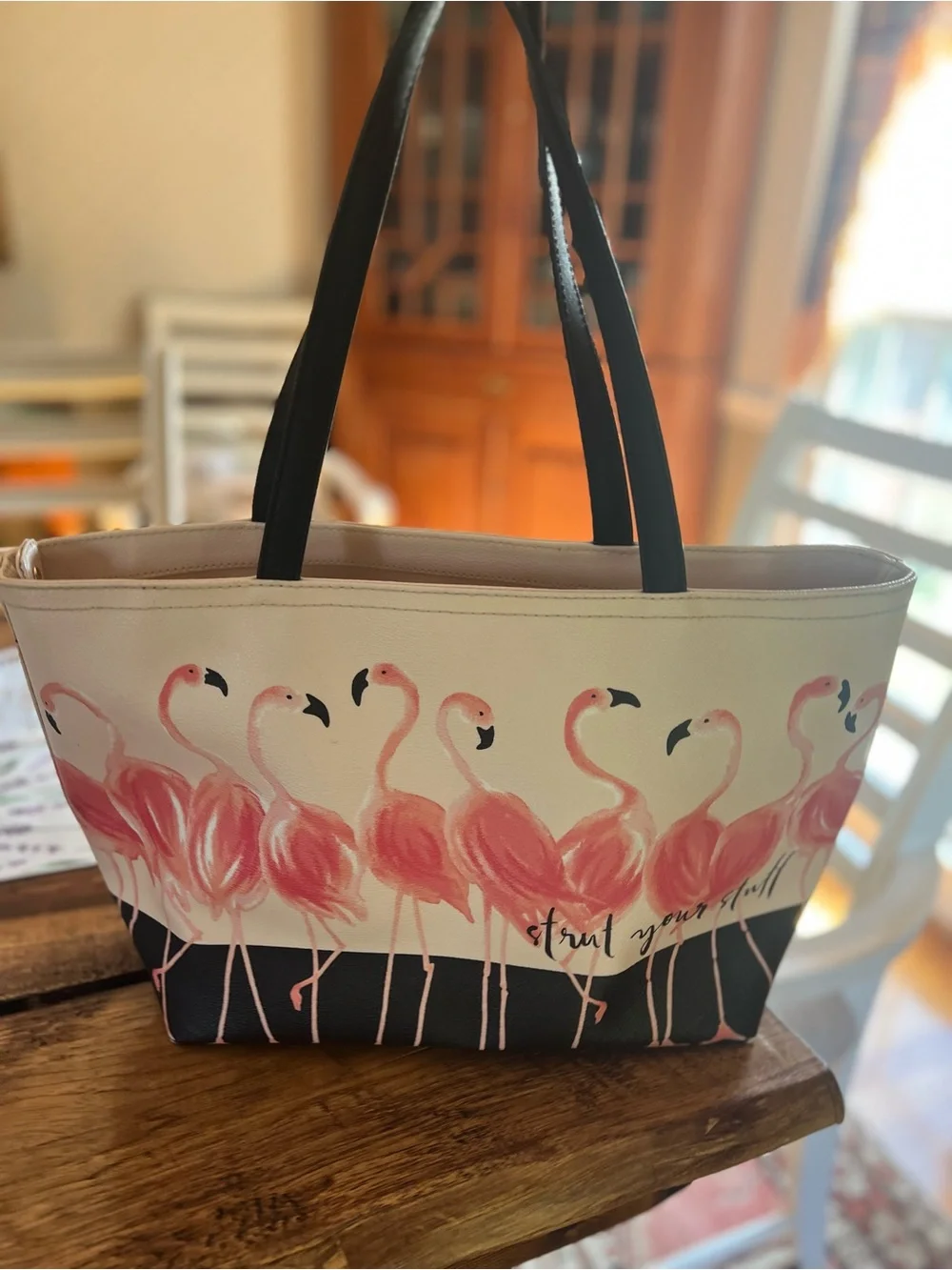 Flamingo Print Tote Bag - Kate Spade limited edition